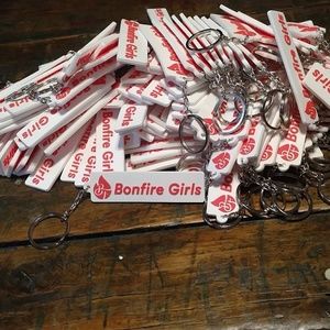 Bonfire Girls keychain